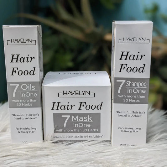 HAVELYN 3 IN 1 (HAIR FOOD SHAMPOO + HAIR FOOD OIL + HAIR FOOD MASK )