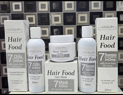 HAIR CARE KIT 3 IN 1 (HAIR FOOD OIL + HAIR FOOD SHAMPOO + HAIR FOOD MASK )