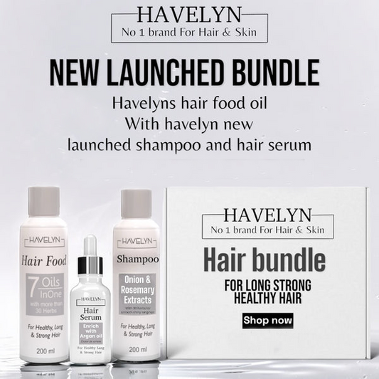 HAVELYN 3 IN 1 HAIR KIT (HAIR FOOD OIL + HAIR FOOD SHAMPOO + HAIR FOOD SERUM )