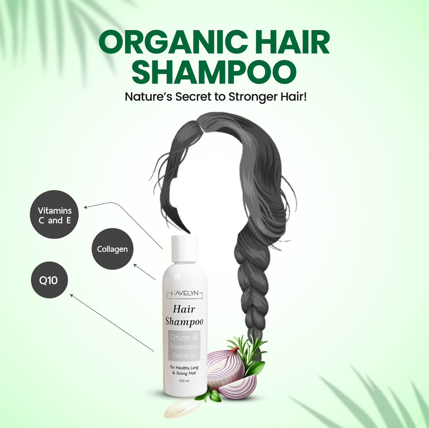 ONION & ROSEMARY HAIR SHAMPOO [BARI EID DISCOUNT OFFER]